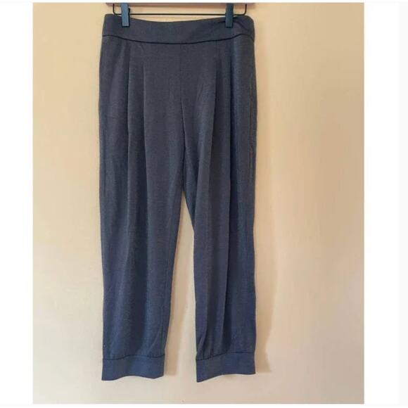 Diane von Furstenburg Trousers 2 XS NWT DVF Pants Pants Pull On Gray Travel - Picture 1 of 5